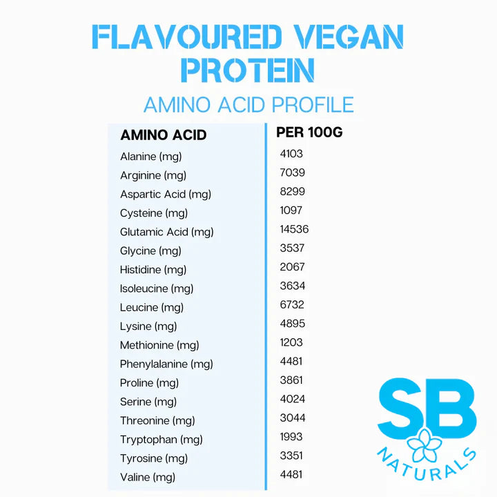 SB Naturals Vegan Vanilla Protein 1kg