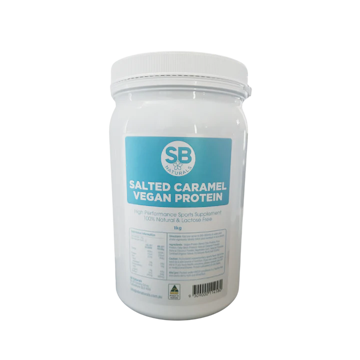 SB Naturals Salted Caramel Vegan Protein 1kg